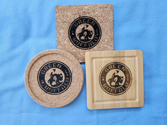 Custom Logo Coasters